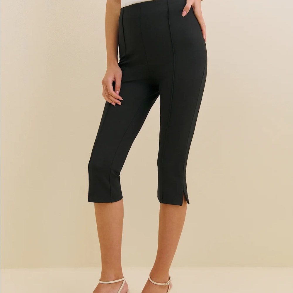 Reformation Gusta Knit Cropped Pant